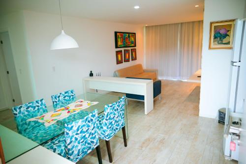 Χώρος καθιστικού στο Waterfront Apart Hotel