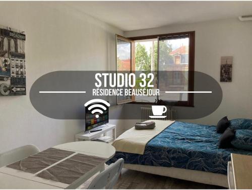 Studio 32 - Résidence Beauséjour - Fibre wifi - Proche centre ville
