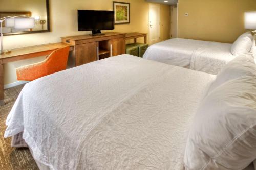 Postel nebo postele na pokoji v ubytování Hampton Inn and Suites Asheville Airport