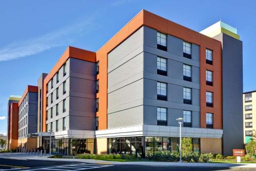 an architectural rendering of a building at Home2 Suites By Hilton Boston South Bay in Boston