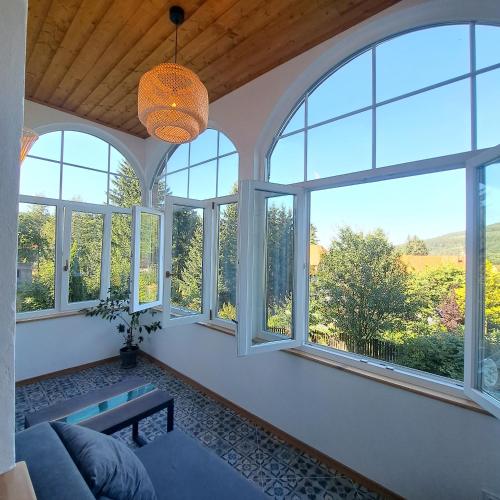 Posezení v ubytování Apartament Piastowski