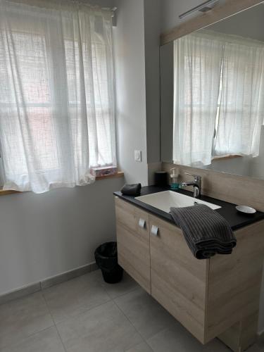 Η κουζίνα ή μικρή κουζίνα στο Appartement Design X - Hyper Centre - Parking Privé - Quimper