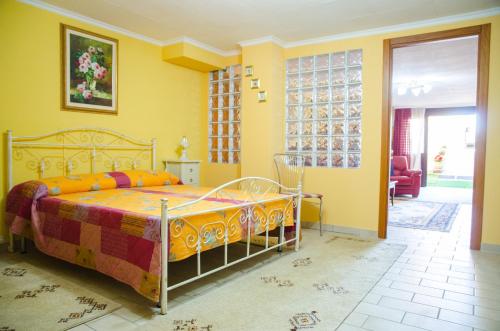 Ένα ή περισσότερα κρεβάτια σε δωμάτιο στο A Casa di Katia Salento