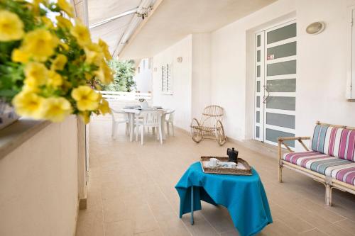 Posezení v ubytování siciliacasevancaze - Villa Torre