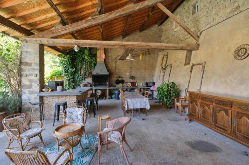 Restaurace v ubytování Le Cocon