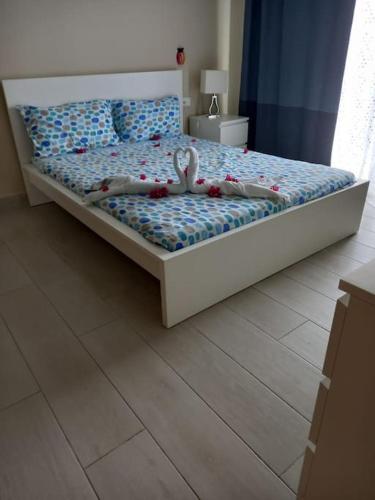 Ένα ή περισσότερα κρεβάτια σε δωμάτιο στο Casa Larimar 214 - Vibe Residence