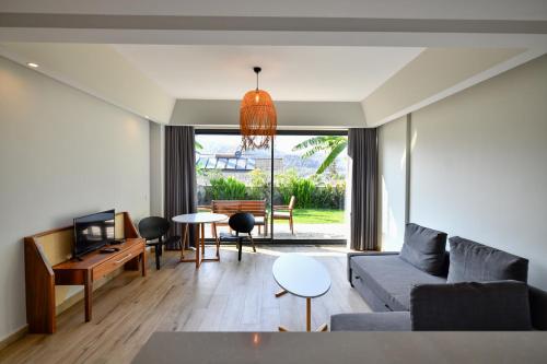 Гостиная зона в Bliss Loft