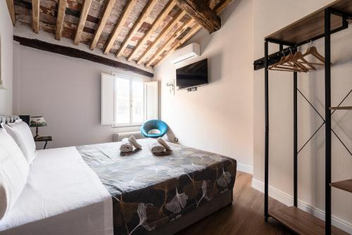 Cama o camas de una habitación en 31 steps to Heaven - Heart of Lucca