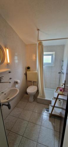 Ένα μπάνιο στο Apartmani Mirjana