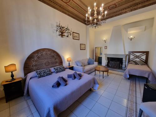 Katil atau katil-katil dalam bilik di B&B Firenze 400