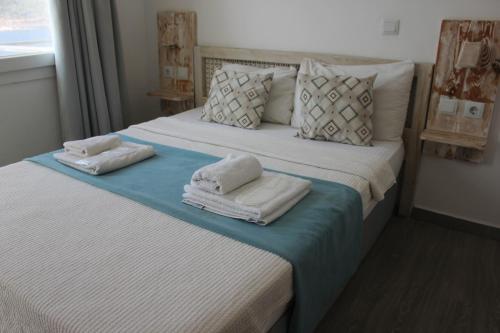 Кровать или кровати в номере Korsanada Hotel