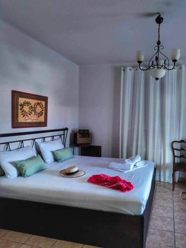Ένα ή περισσότερα κρεβάτια σε δωμάτιο στο Island Home