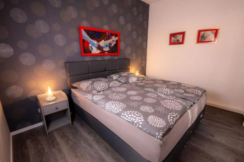 Postel nebo postele na pokoji v ubytování Villa Waldlust - 5 Sterne - 2 Schlafzimmer