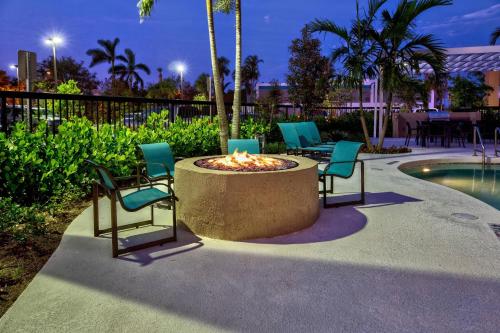 Zahrada ubytování Residence Inn Fort Lauderdale Pompano Beach Central