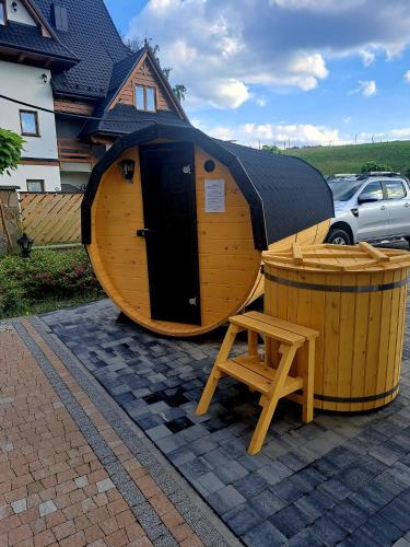 Budova, kde se apartmán nachází