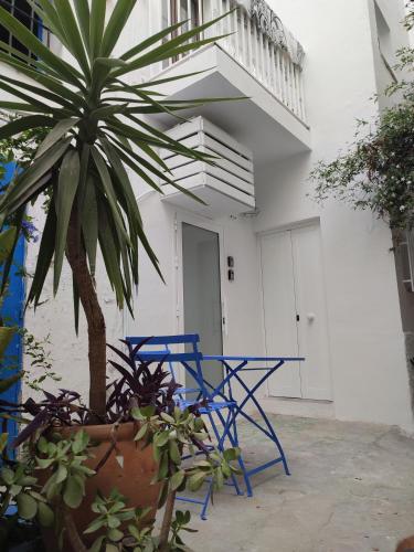 Estudio recién reformado en patio andaluz