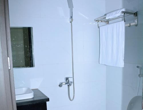 Ванная комната в Vinh Airport Hotel