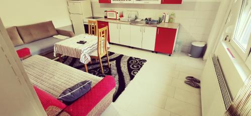 Nhà bếp/bếp nhỏ tại Apartman Delic