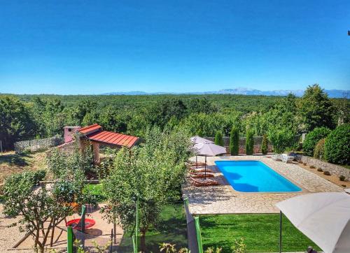 A view of the pool at Villa Prima Natura Imotski, private pool or nearby