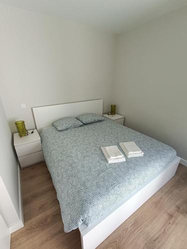 Postel nebo postele na pokoji v ubytování Casa Saudade