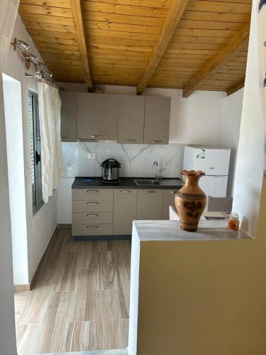 Køkken eller tekøkken på Villa Elia