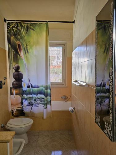 Koupelna v ubytování Casetta Vannella