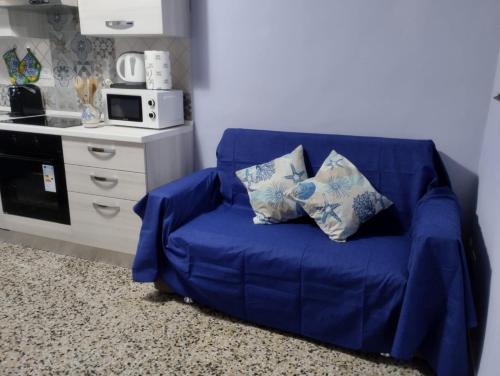Kuchyň nebo kuchyňský kout v ubytování Bilocale per vacanze a Vada