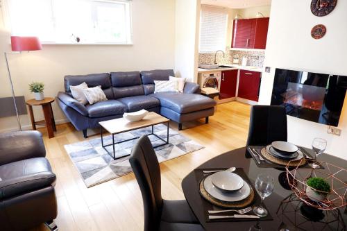 Η κουζίνα ή μικρή κουζίνα στο Stunning Apartment close to Cambridge Station with FREE Parking!