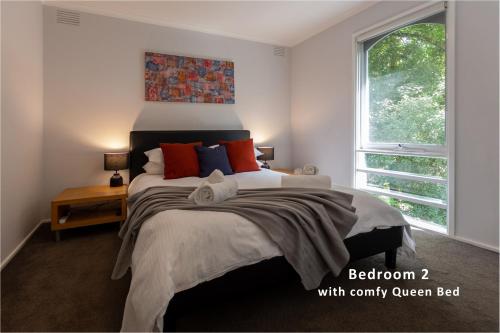 Katil atau katil-katil dalam bilik di Fernbrook - Luxurious country retreat