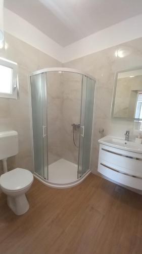 Ένα μπάνιο στο Accommodation Drasko