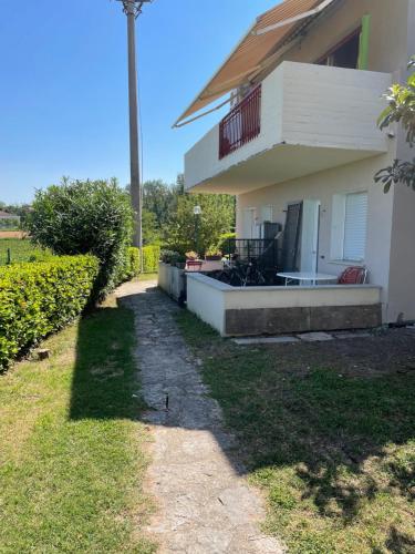 Zahrada ubytování Villaggio Boschetti 10A