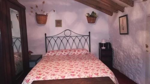 Llit o llits en una habitació de El Horno de La Tobala