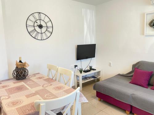 TV a/nebo společenská místnost v ubytování Apartment Vito