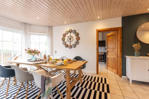 Una cocina o zona de cocina en Triumph in der Heide