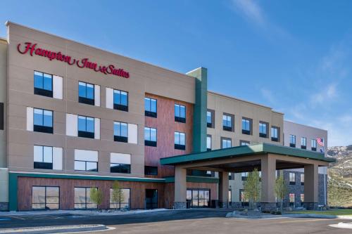 a rendering of the hampton inn suites hotel at Hampton Inn & Suites Cody, Wy in Cody