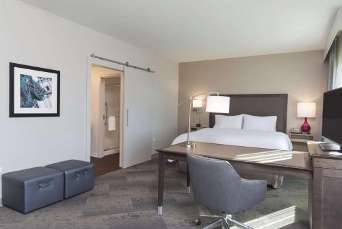 Coin salon dans l'établissement Hampton Inn & Suites by Hilton Chicago Schaumburg IL