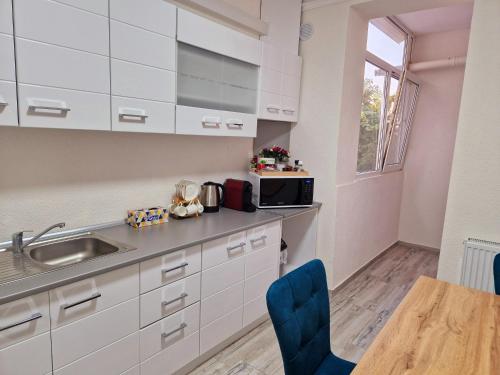 Dapur atau dapur kecil di ORI Modern Apart Malul Muresului , Arad