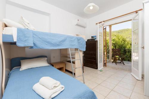 Postel nebo postele na pokoji v ubytování Anna Apartment