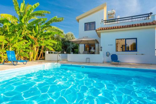 Villa Charoula Exi Large Private Pool AC WiFi