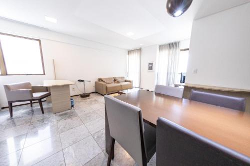 Ruang duduk di Nobile Residences Maria Frazão