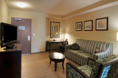 Μια τηλεόραση ή/και κέντρο ψυχαγωγίας στο Hilton Garden Inn Houston-Pearland