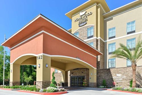 a rendering of the front of a hotel at Homewood Suites by Hilton Houma in Houma