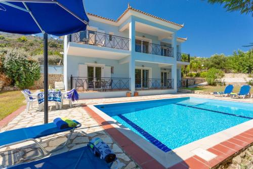 Бассейн в Ionian Sea Villas или поблизости