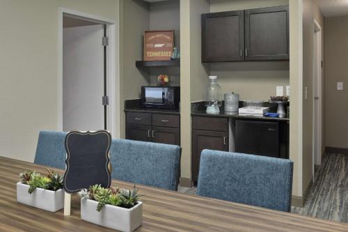 Η κουζίνα ή μικρή κουζίνα στο Hampton Inn Memphis/Collierville