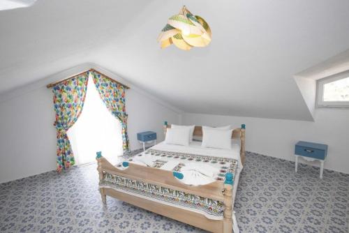 Postel nebo postele na pokoji v ubytování Villa Blue Island