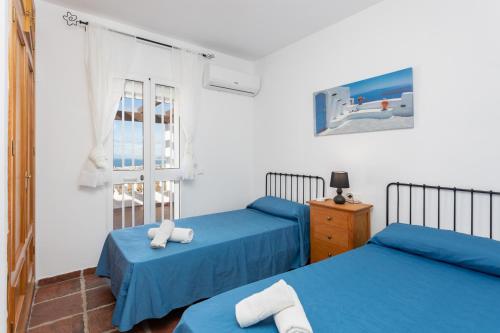 Posteľ alebo postele v izbe v ubytovaní Villa Casa Gebemir