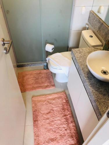 Ванная комната в FLAT ILHA DO LEITE - DENTRO PÓLO MÉDICO