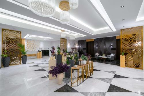 Vstupní hala nebo recepce v ubytování Radisson Blu Hotel Riyadh Qurtuba