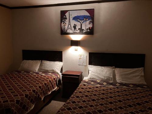 Katil atau katil-katil dalam bilik di Hotel Santa Fe