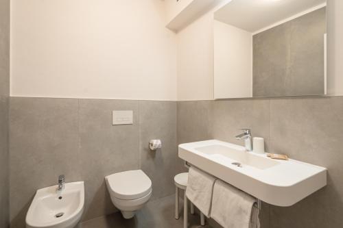 Koupelna v ubytování Hotel Torretta